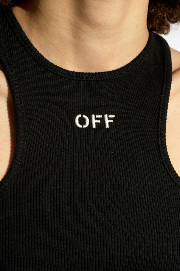 Off-White Wrinkled Top